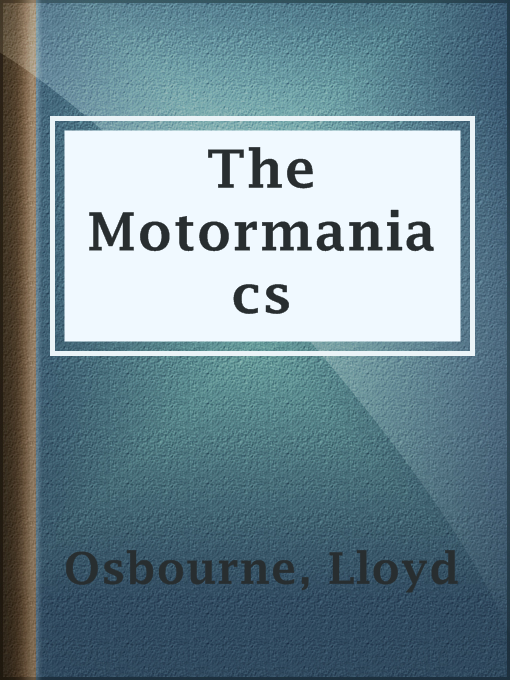 Cover image for The Motormaniacs